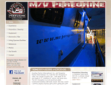 Tablet Screenshot of mvperegrine.com